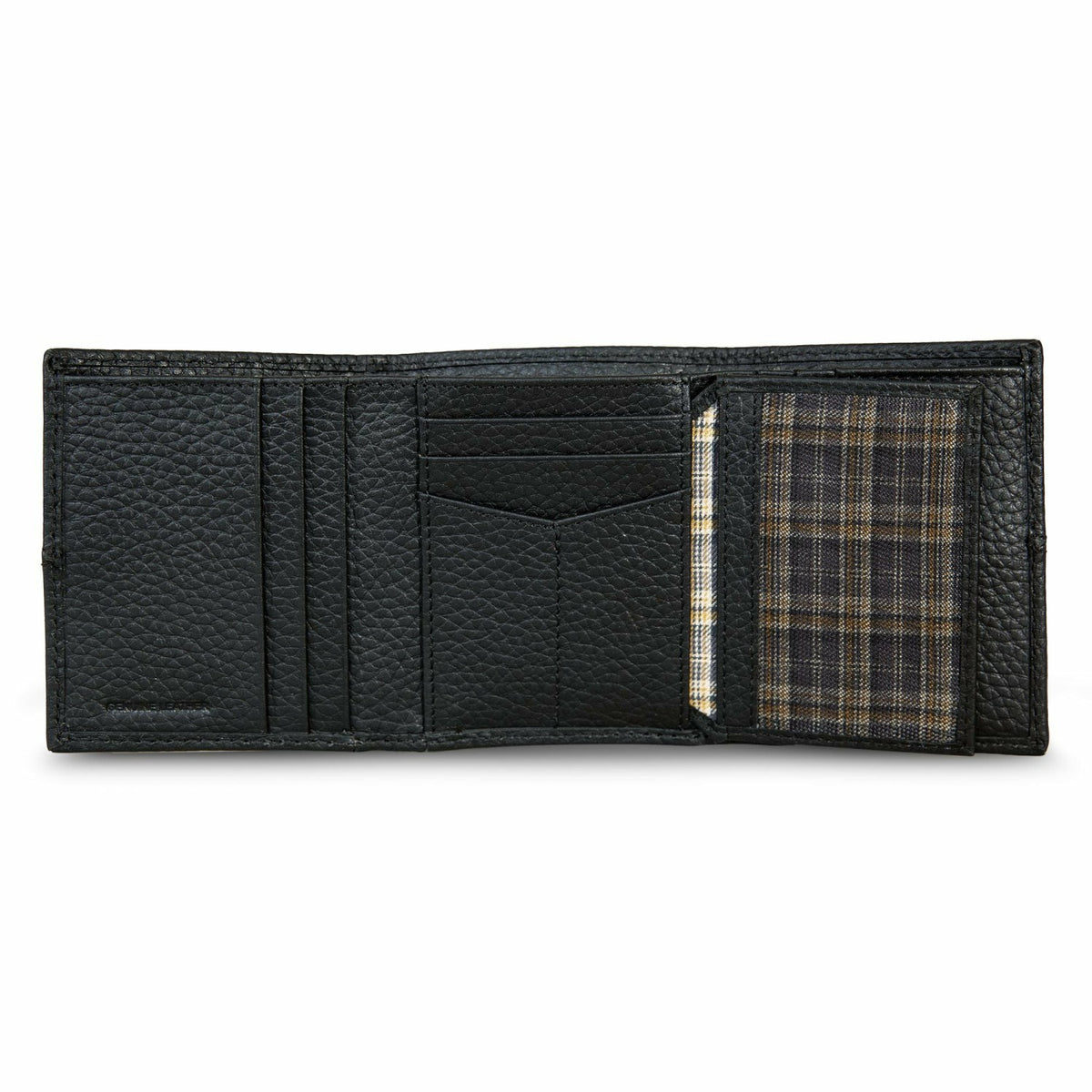 EXTRA CAPACITY RUGGED LEATHER TRIFOLD WITH FLIP ID | Eddie Bauer