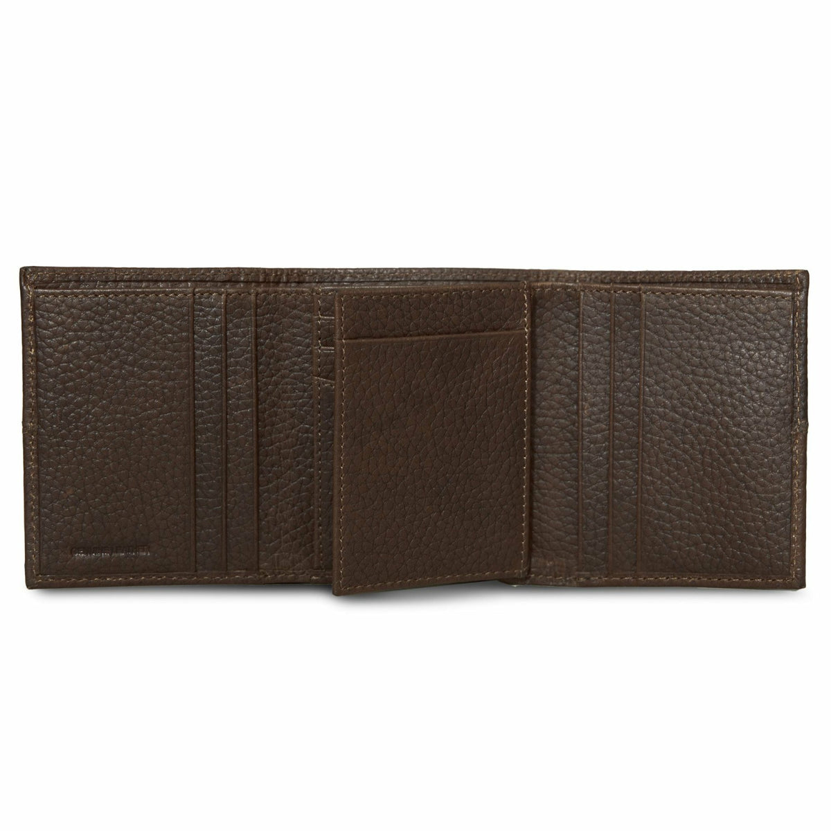EXTRA CAPACITY RUGGED LEATHER TRIFOLD WITH FLIP ID | Eddie Bauer