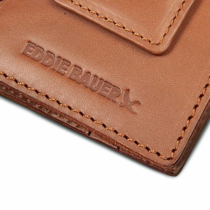 EB Outdoor Leather Front Pocket Wallet | Eddie Bauer