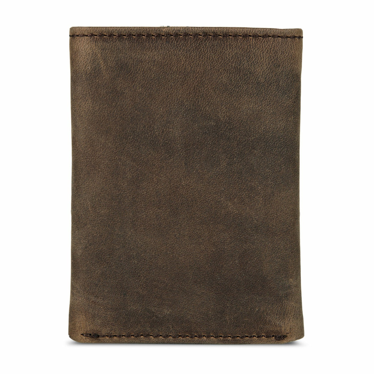 Leather Trifold Wallet with Embossed Sasquatch | Eddie Bauer
