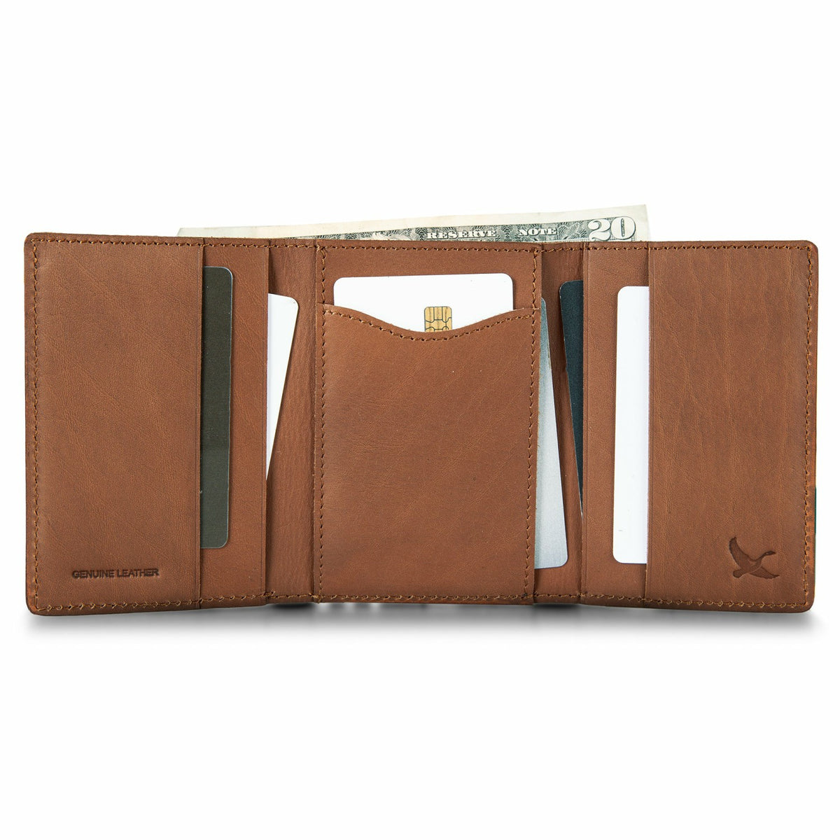 EB Outdoor Leather Trifold Wallet | Eddie Bauer