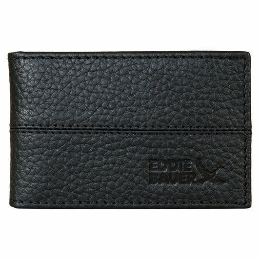 RUGGED LEATHER MONEY CLIP BIFOLD WALLET | Eddie Bauer