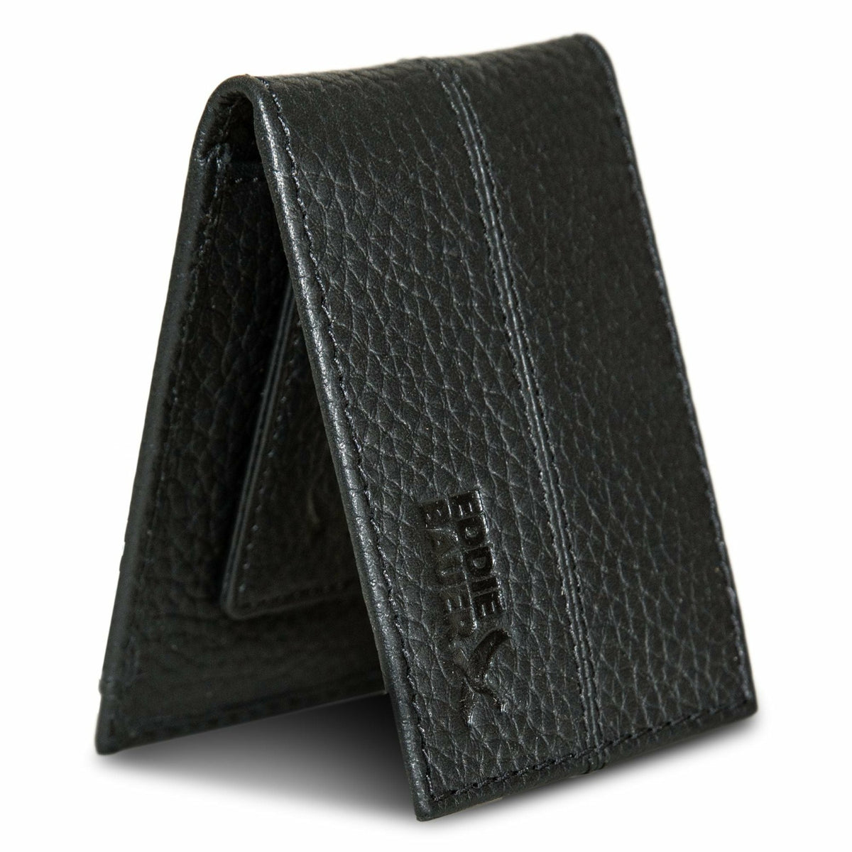 RUGGED LEATHER MONEY CLIP BIFOLD WALLET | Eddie Bauer