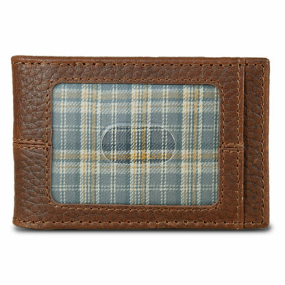 RUGGED LEATHER MONEY CLIP BIFOLD WALLET | Eddie Bauer