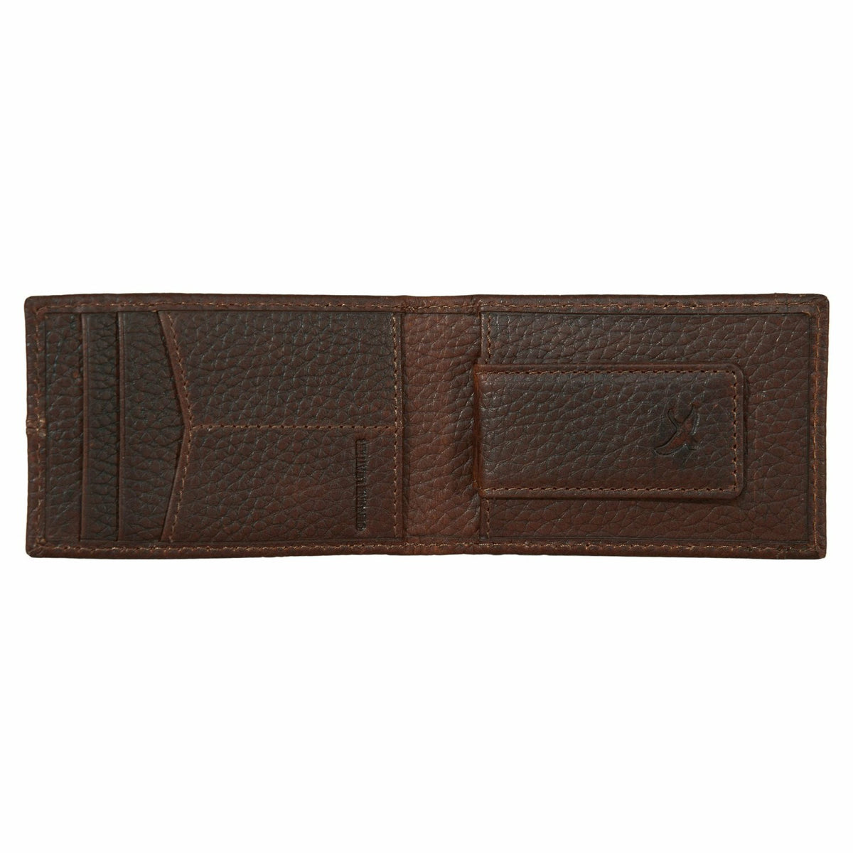 RUGGED LEATHER MONEY CLIP BIFOLD WALLET | Eddie Bauer