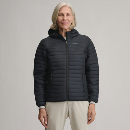 Women's Microlight Hooded Down Jacket | Eddie Bauer