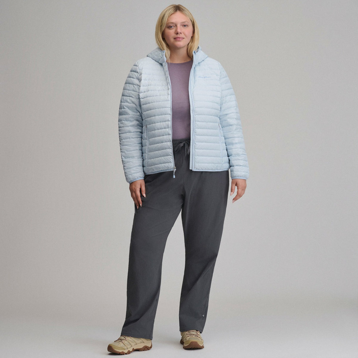 Women's Microlight Hooded Down Jacket | Eddie Bauer