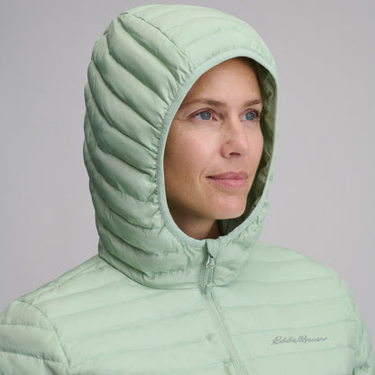 Women's Microlight Hooded Down Jacket | Eddie Bauer