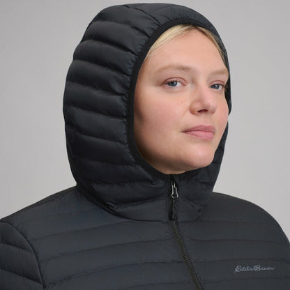 Women's Microlight Hooded Down Jacket | Eddie Bauer