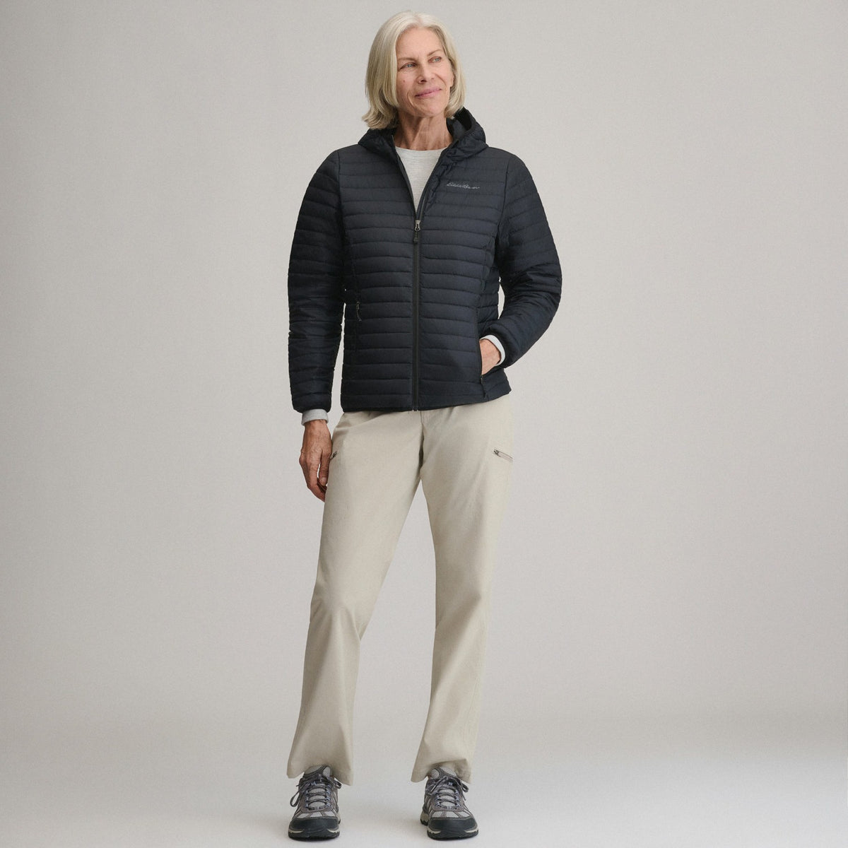 Women's Microlight Hooded Down Jacket | Eddie Bauer