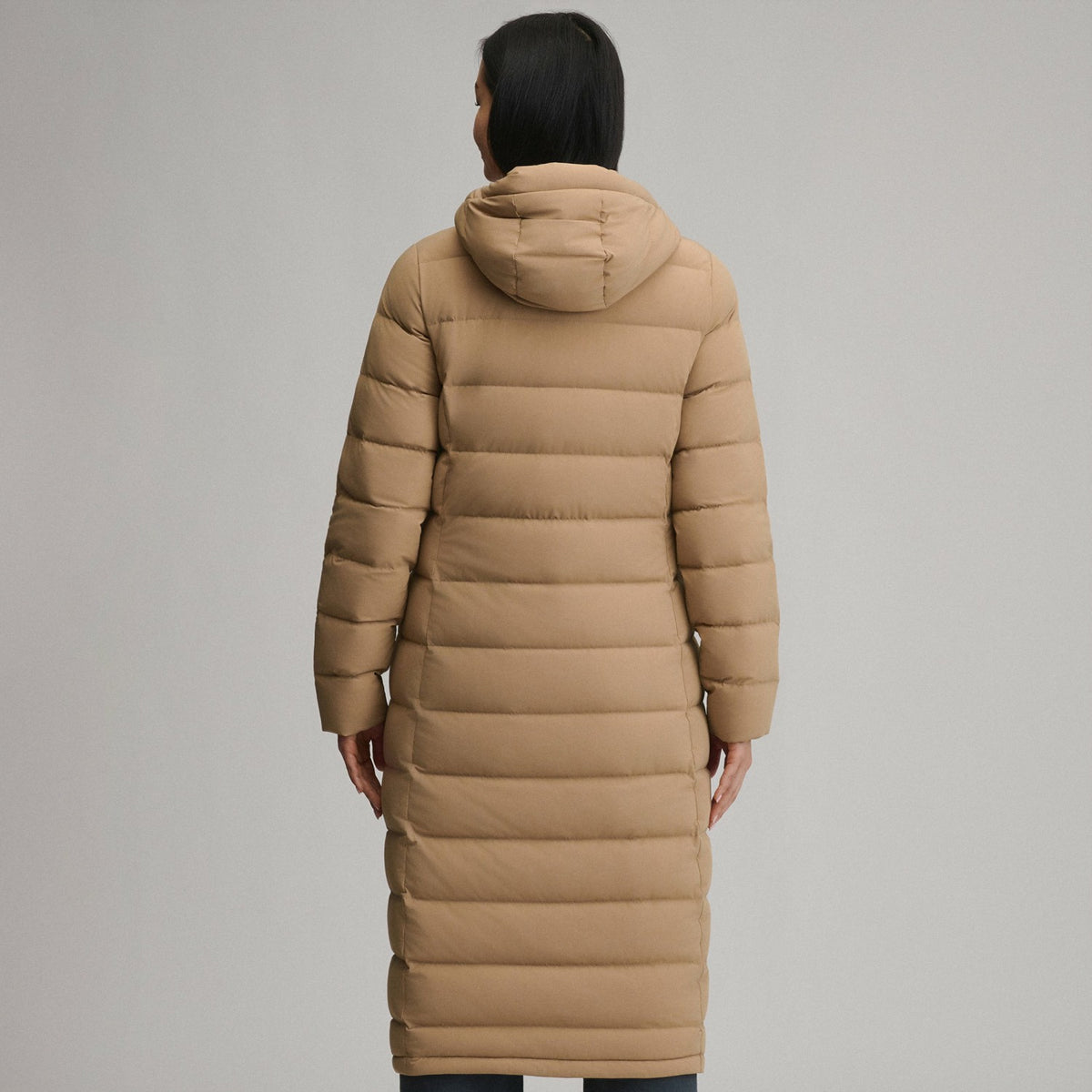 Women's EB Stretch Down Hooded Duffle Coat | Eddie Bauer