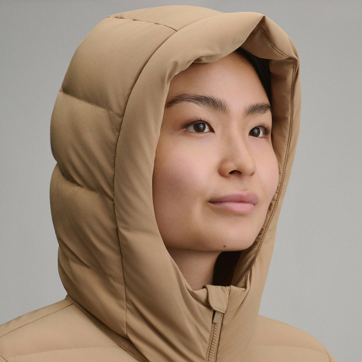 Women's EB Stretch Down Hooded Duffle Coat | Eddie Bauer