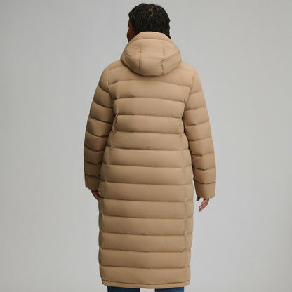 Women's EB Stretch Down Hooded Duffle Coat | Eddie Bauer
