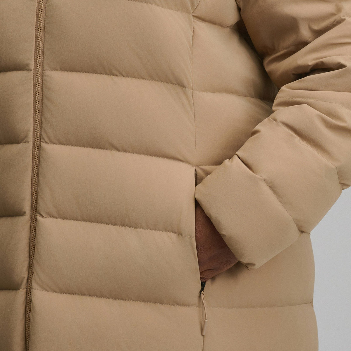 Women's EB Stretch Down Hooded Duffle Coat | Eddie Bauer