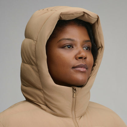 Women's EB Stretch Down Hooded Duffle Coat | Eddie Bauer