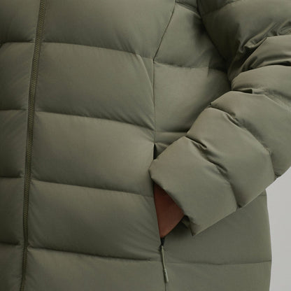 Women's EB Stretch Down Hooded Duffle Coat | Eddie Bauer