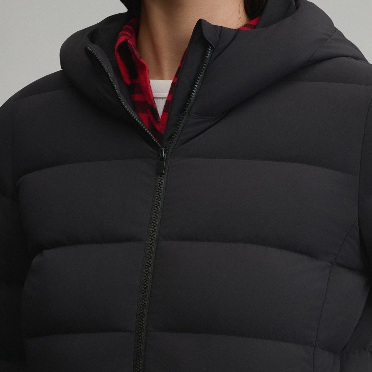 Women's EB Stretch Down Hooded Duffle Coat | Eddie Bauer