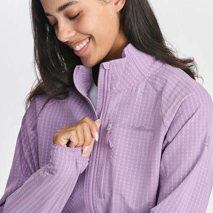 Women's Sandstone Backbone Grid Jacket | Eddie Bauer
