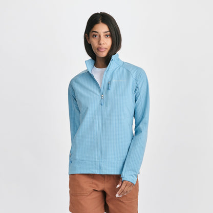 Women's Sandstone Backbone Grid Jacket | Eddie Bauer