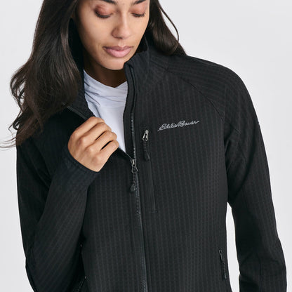 Women's Sandstone Backbone Grid Jacket | Eddie Bauer