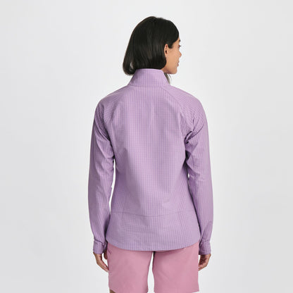 Women's Sandstone Backbone Grid Jacket | Eddie Bauer