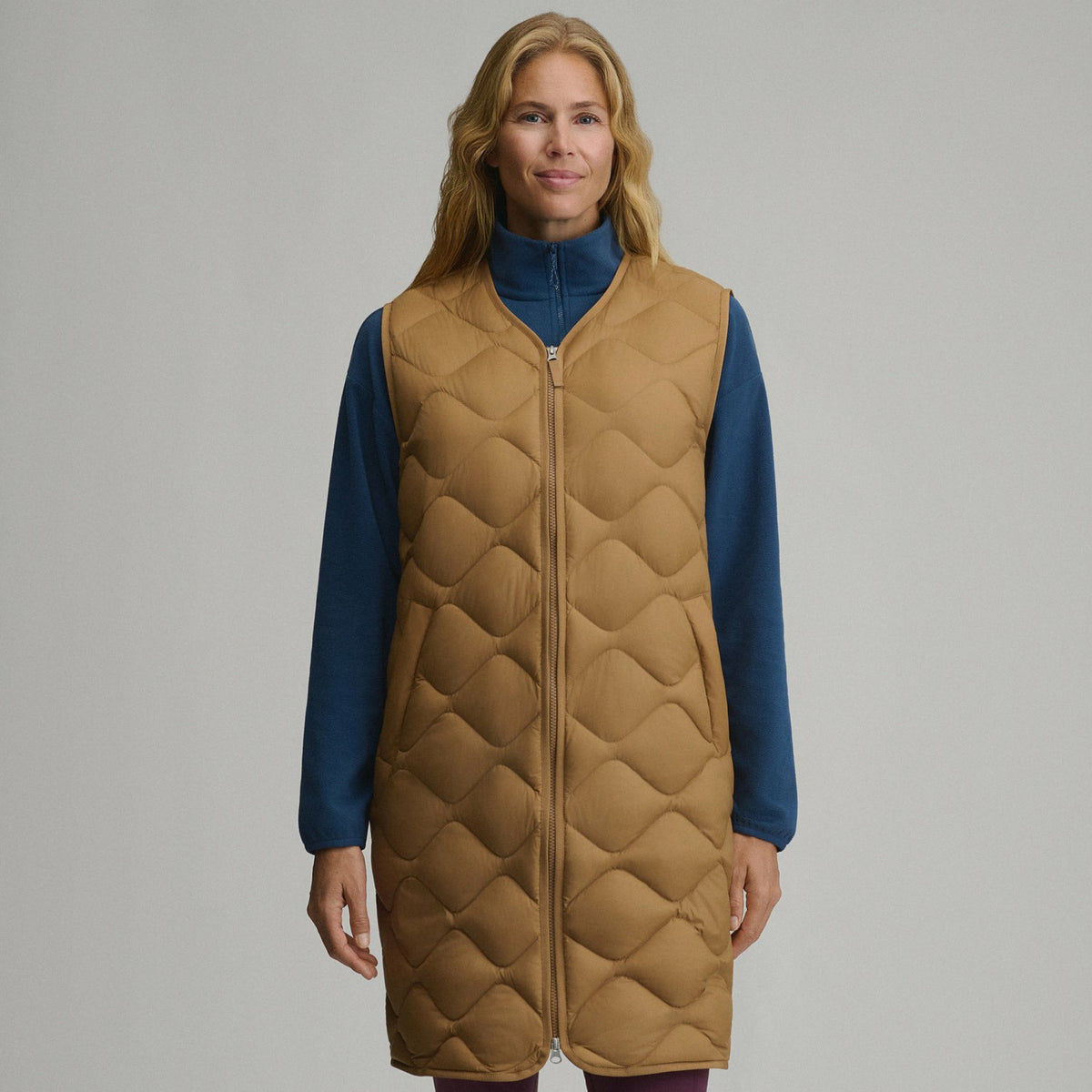 Women's Shaw Down Long Vest | Eddie Bauer