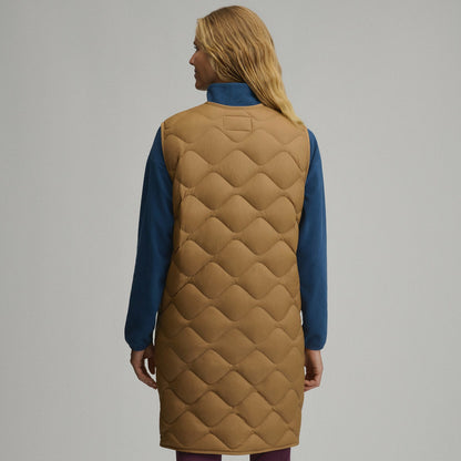 Women's Shaw Down Long Vest | Eddie Bauer