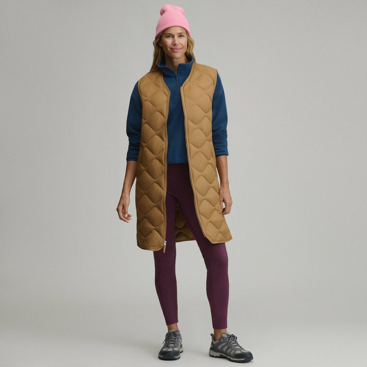 Women's Shaw Down Long Vest | Eddie Bauer