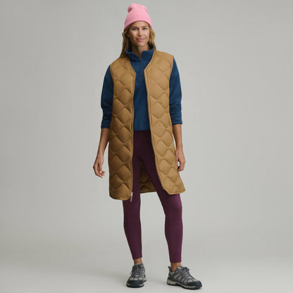 Women's Shaw Down Long Vest | Eddie Bauer