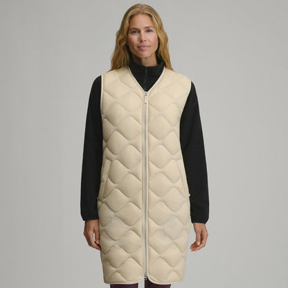 Women's Shaw Down Long Vest | Eddie Bauer
