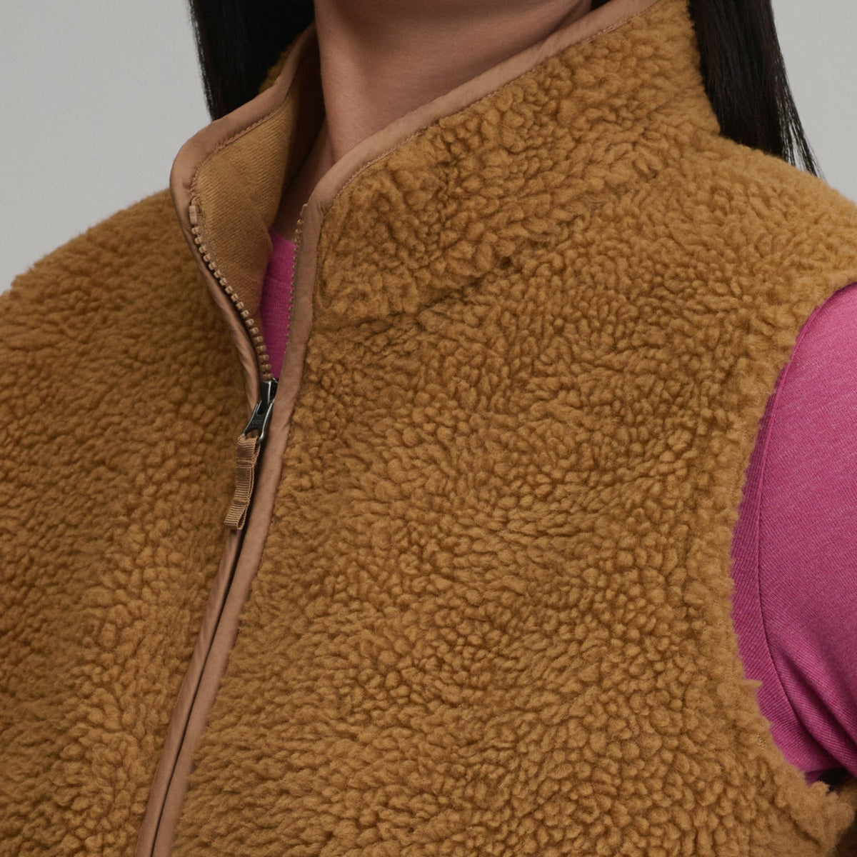 Women's Wander Mixed Media Fleece Vest | Eddie Bauer