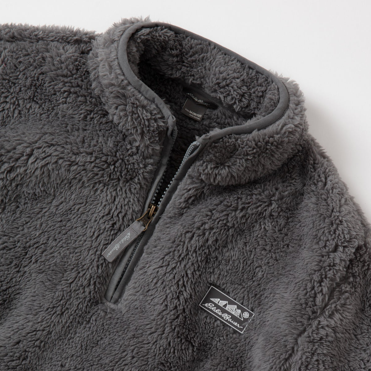 Kids Kids Quest Fleece Plush 1/4 Zip Jacket | Eddie Bauer