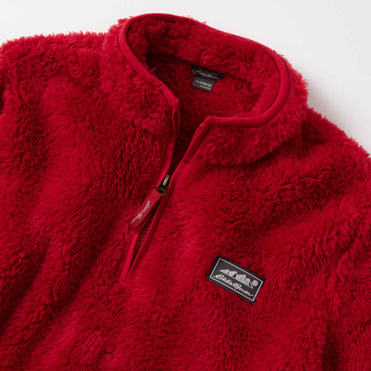 Kids Kids Quest Fleece Plush 1/4 Zip Jacket | Eddie Bauer