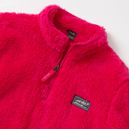 Kids Kids Quest Fleece Plush 1/4 Zip Jacket | Eddie Bauer