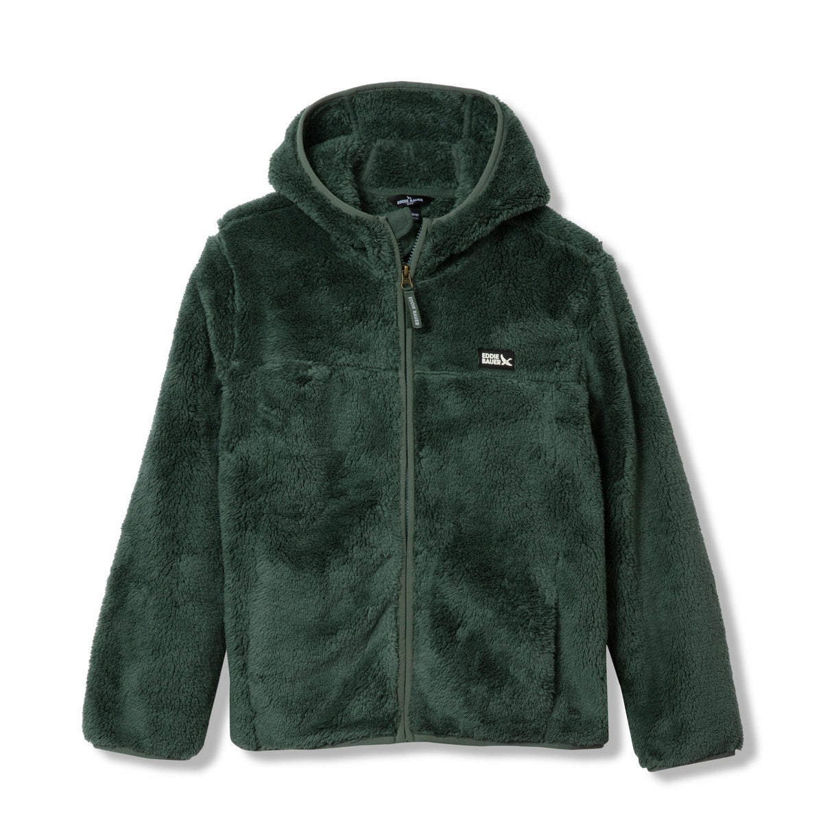 Kids Kids Quest Fleece Plush Hooded Jacket | Eddie Bauer