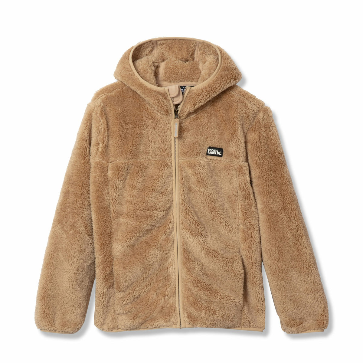 Kids Kids Quest Fleece Plush Hooded Jacket | Eddie Bauer