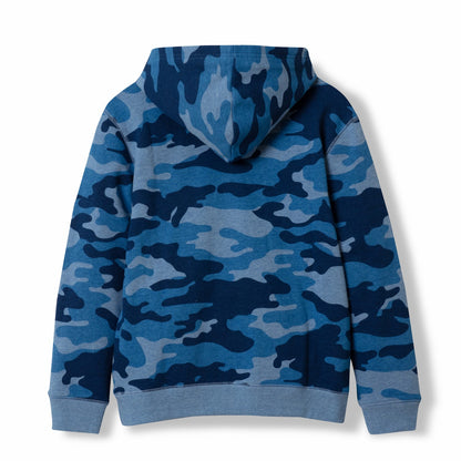 Kids Boys Graphic Camp Fleece Hoodie | Eddie Bauer