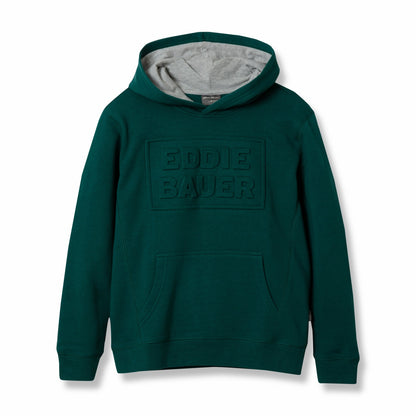 Kids Boys Graphic Camp Fleece Hoodie | Eddie Bauer