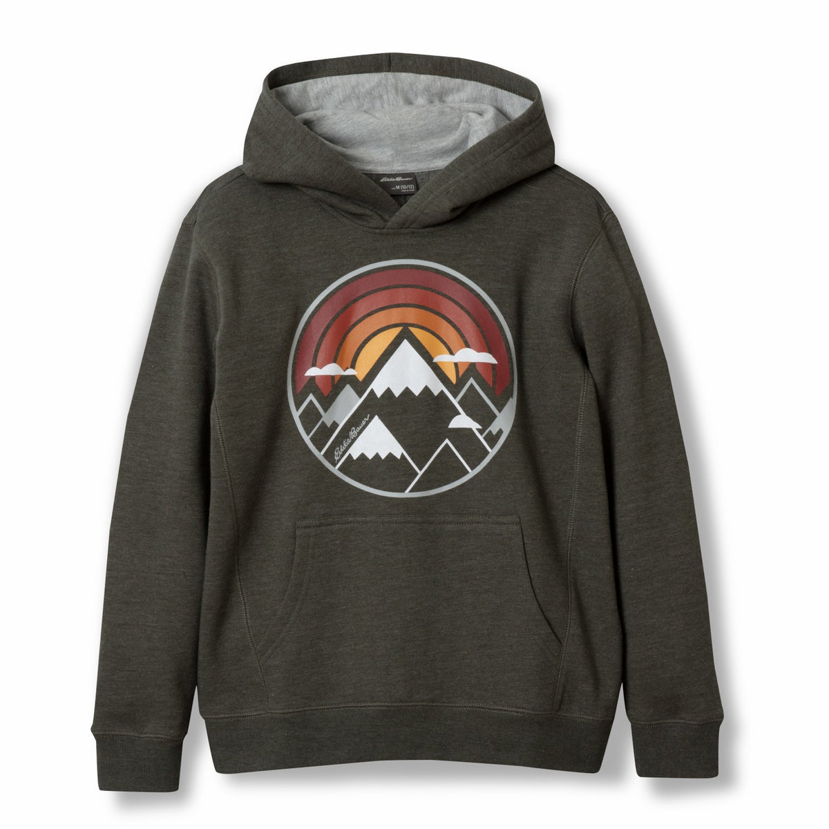 Kids Boys Graphic Camp Fleece Hoodie | Eddie Bauer