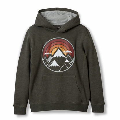 Kids Boys Graphic Camp Fleece Hoodie | Eddie Bauer