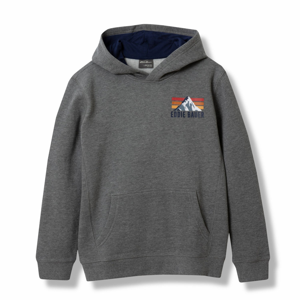 Kids Boys Graphic Camp Fleece Hoodie | Eddie Bauer