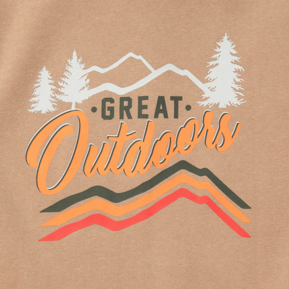 Kids Boys Graphic Camp Fleece Hoodie | Eddie Bauer