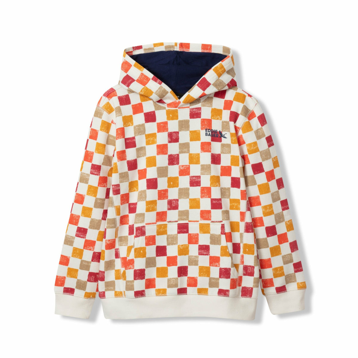 Kids Boys Graphic Camp Fleece Hoodie | Eddie Bauer