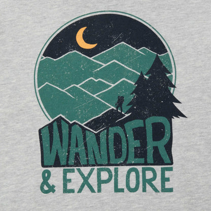 Kids Boys Graphic Camp Fleece Hoodie | Eddie Bauer