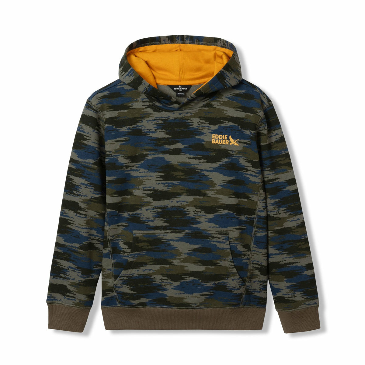 Kids Boys Graphic Camp Fleece Hoodie | Eddie Bauer