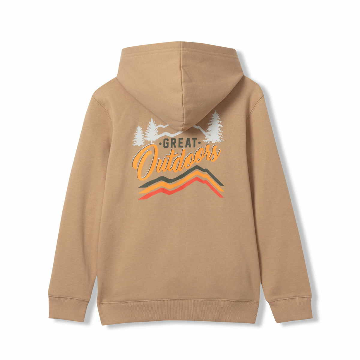 Kids Boys Graphic Camp Fleece Hoodie | Eddie Bauer