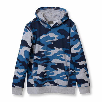 Kids Boys Graphic Camp Fleece Hoodie | Eddie Bauer