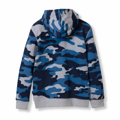 Kids Boys Graphic Camp Fleece Hoodie | Eddie Bauer