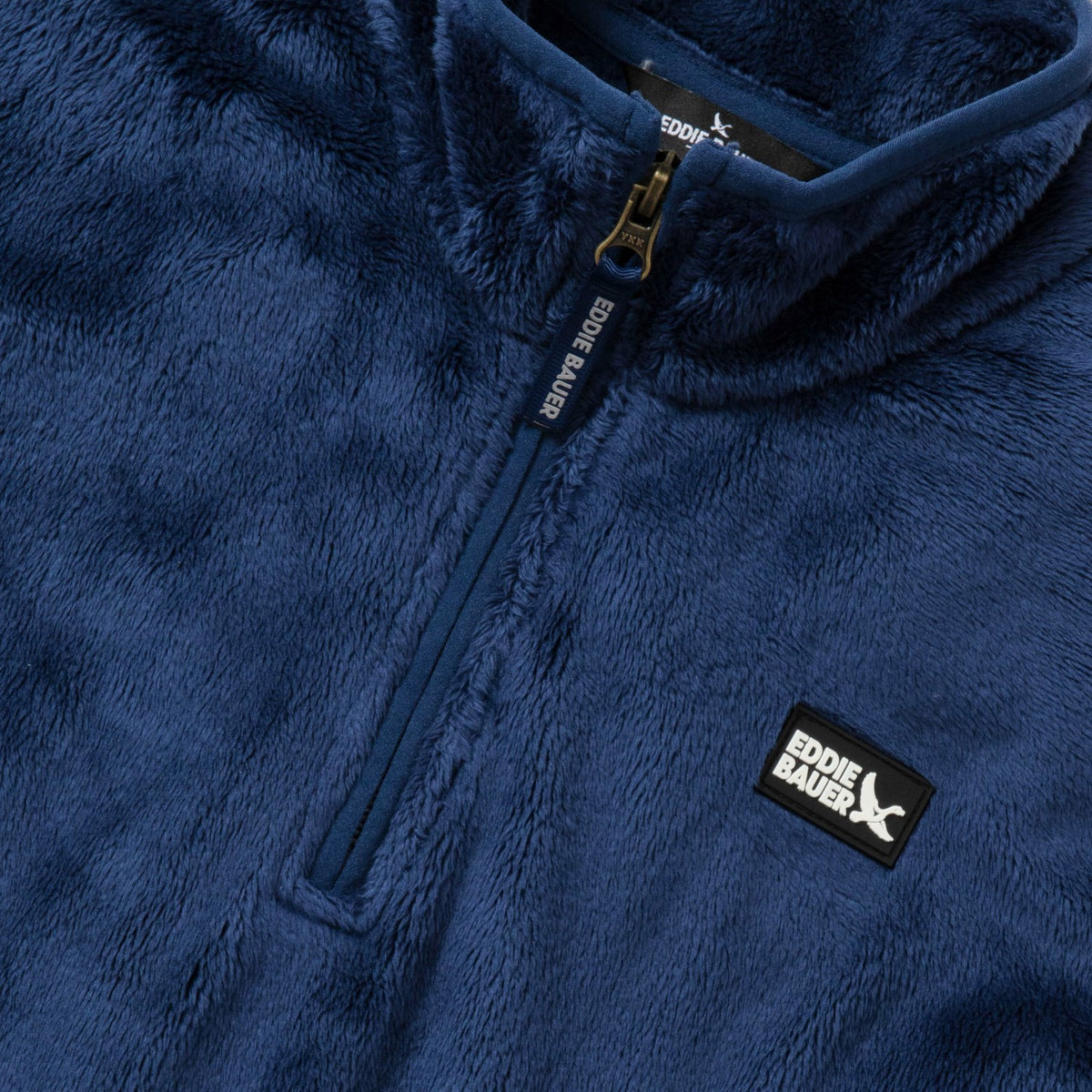 Kids Kids Quest Fleece Plush 1/4 Zip | Eddie Bauer
