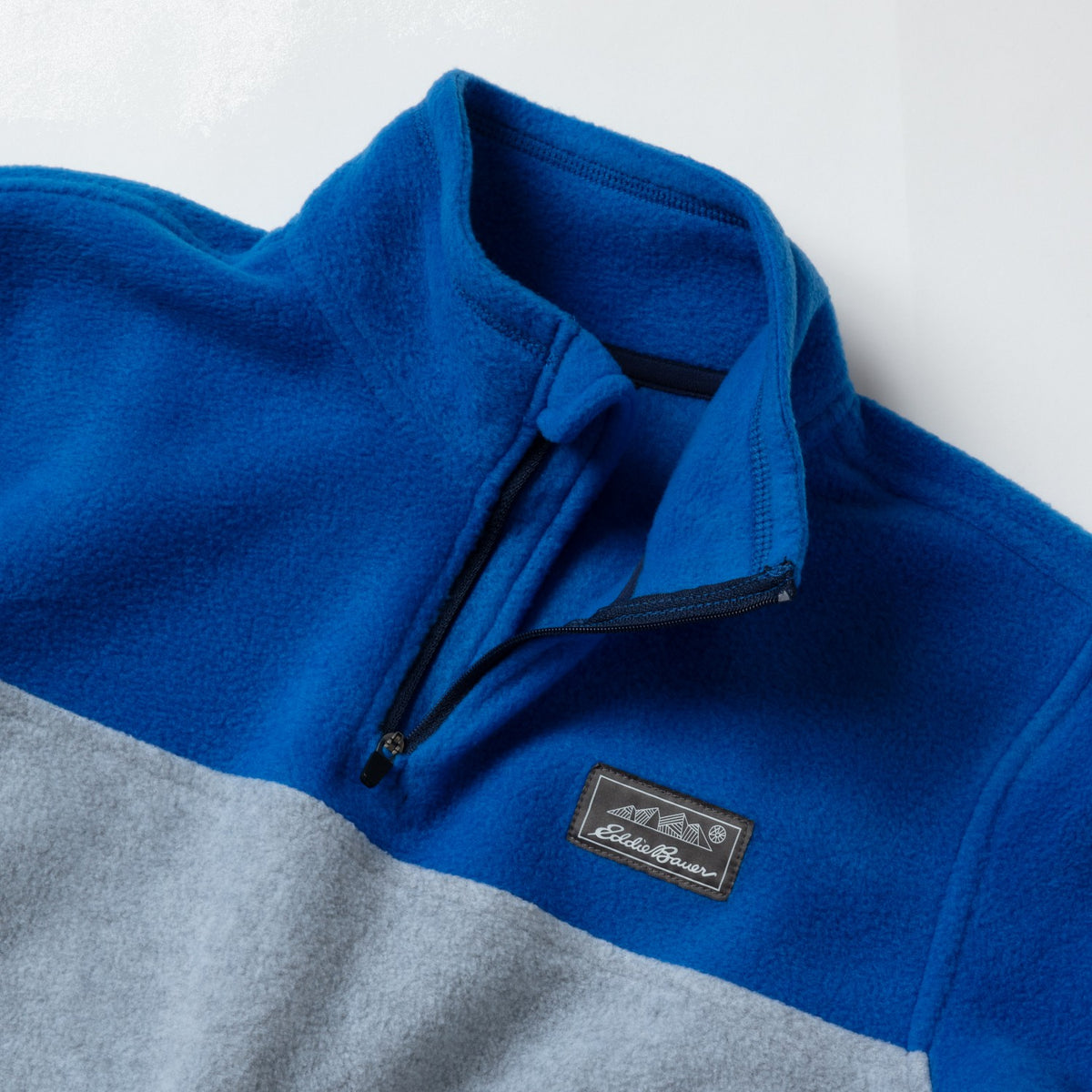 Kids Boys Quest Fleece 1/4-Zip Jacket | Eddie Bauer